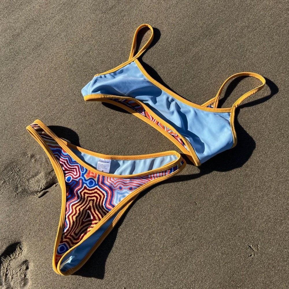 Strawberry Milk Mob bikini bottoms